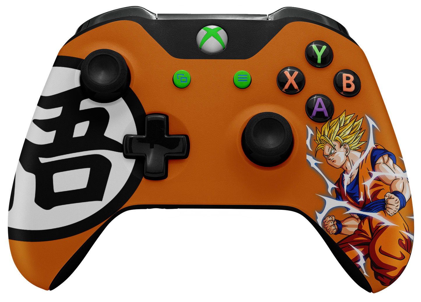 xbox-one-dragonball-goku-2x-controller-skins/decals/wraps