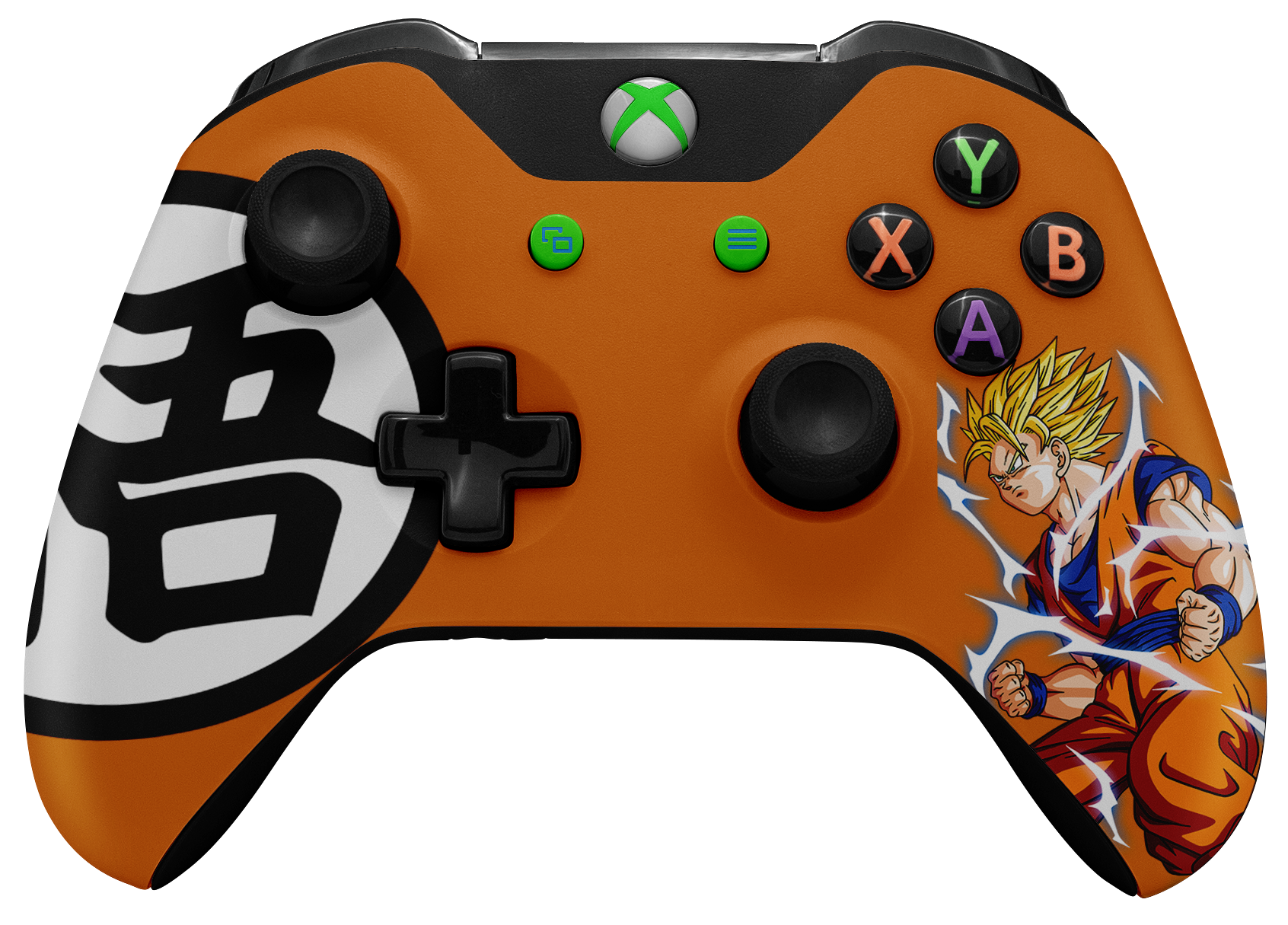 xbox-one-dragonball-goku-2x-controller-skins/decals/wraps