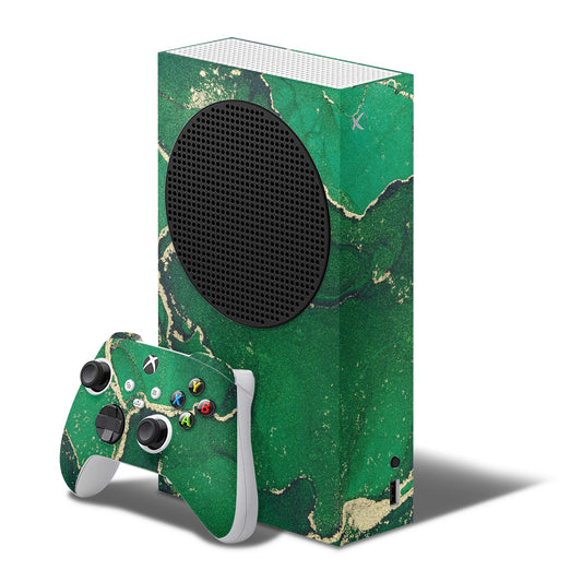 Green Glitter Xbox Series Skin