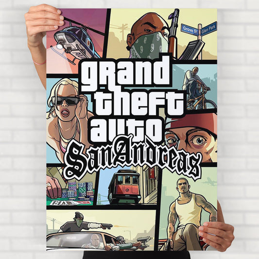 GTA San Andreas Poster