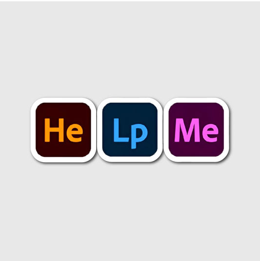 Help Me Apps Sticker