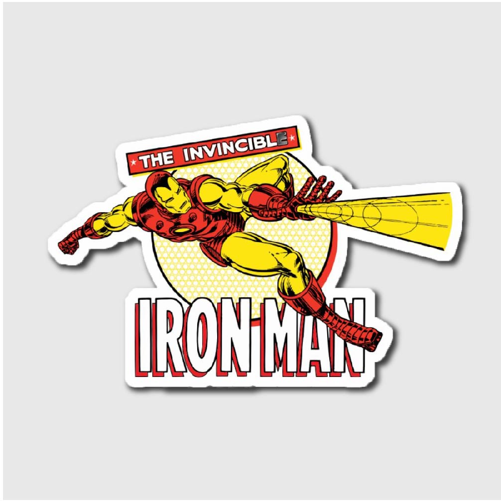 The Invincible Iron Man Sticker