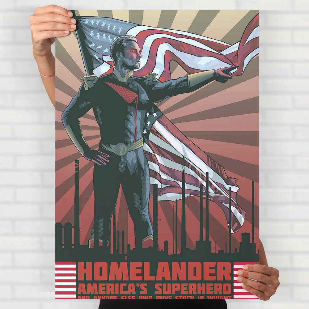Homelander The Boys Poster