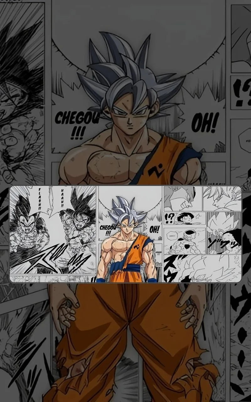 Goku Ultra Instinct | Anime Mousepads | Custom Mousepads | Large Desk Mat/Mousepads