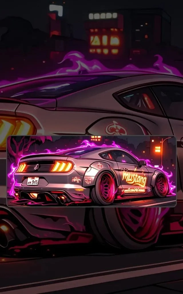 Mustang | Custom Mousepads | Large Desk Mat/Mousepads