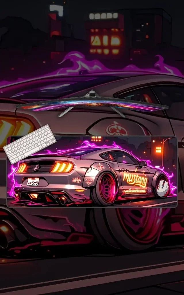 Mustang | Custom Mousepads | Large Desk Mat/Mousepads