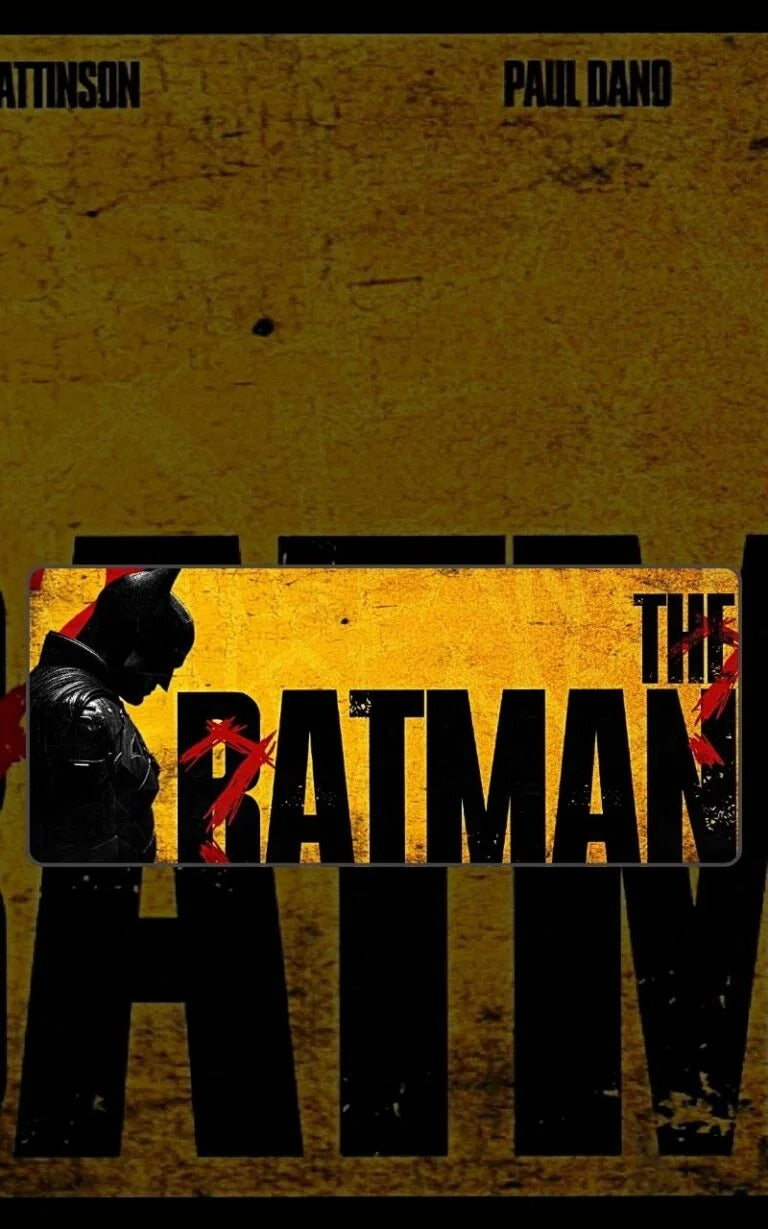 the batman desk mat