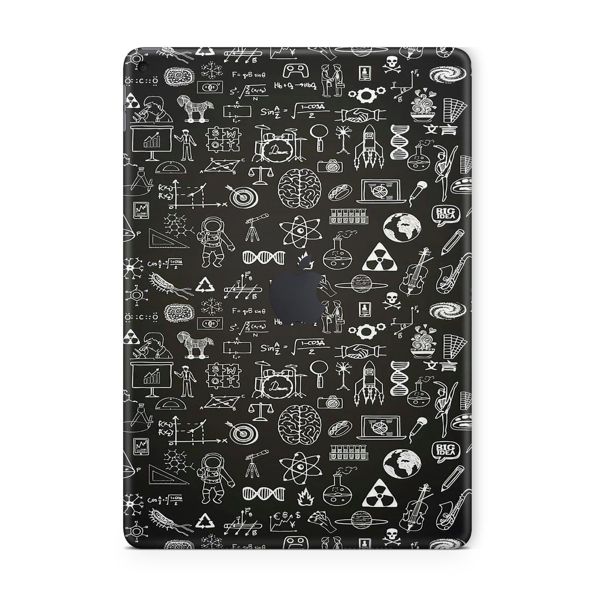 ipad skin case with scientific designs