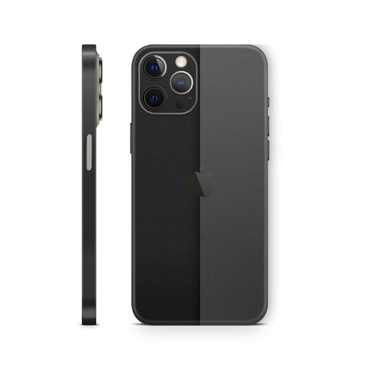 iphone skin with black monotone design
