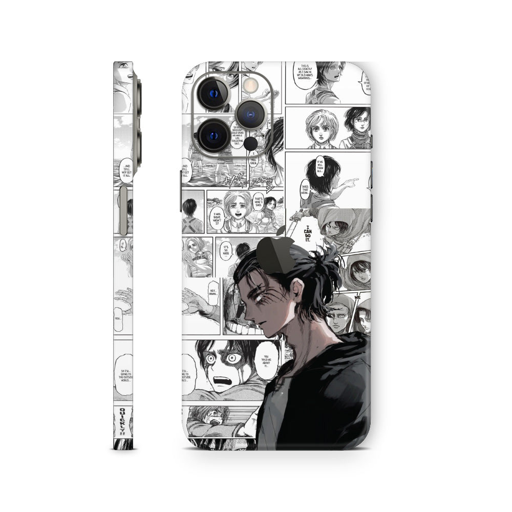 Eren AOT iPhone Skin