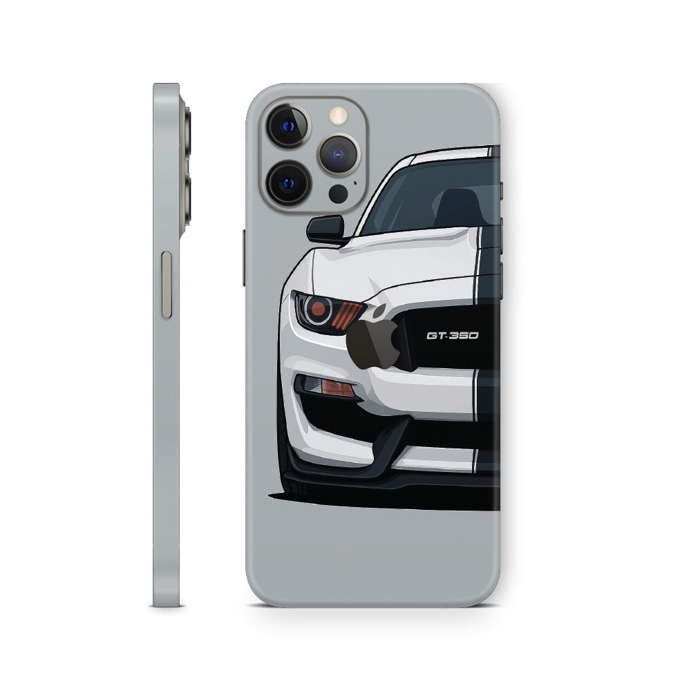 Grey Dodge iPhone Skin