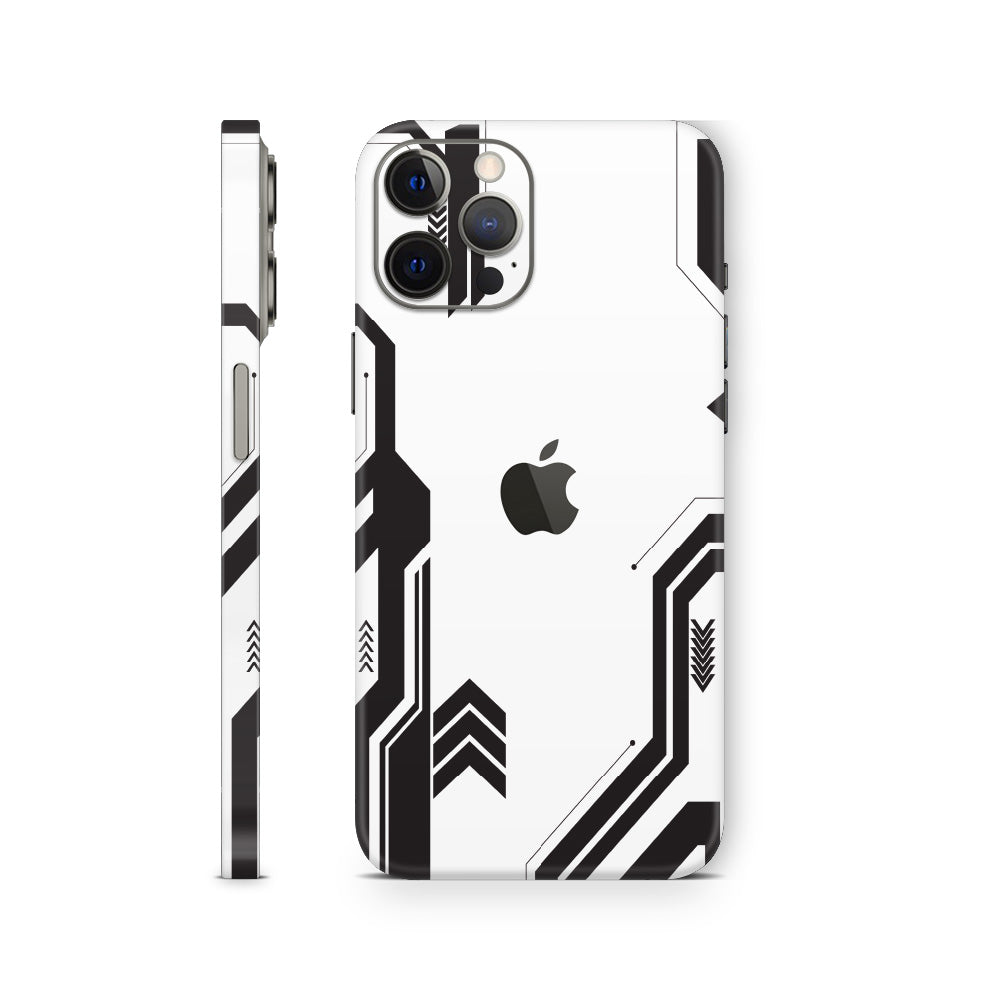 White Futuristic iPhone Skin