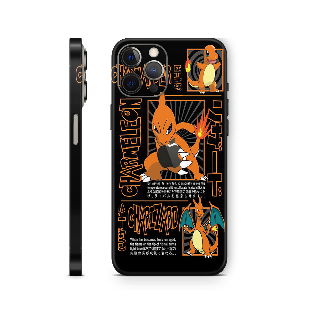 charizard mini pokemon iphone skin
