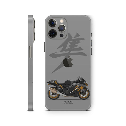 iphone skin with suzuki hayabusa design