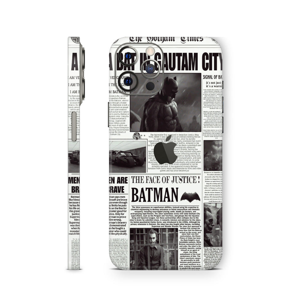 DC Batman Newspaper Skin