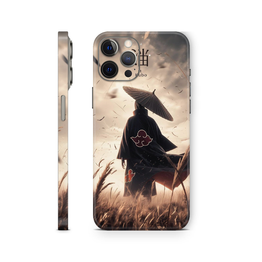 iphone skin with naruto itachi design
