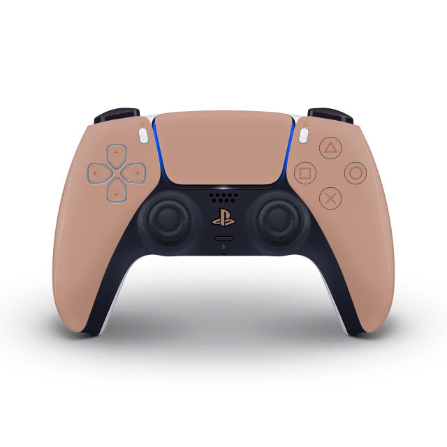 Latte Brown PS5 Controller Skin 2x - controller skins