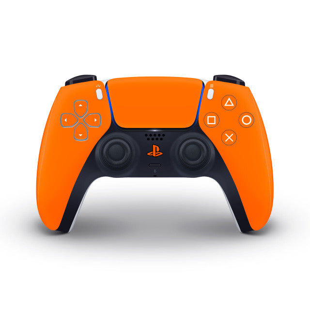 Lava Orange PS5 Controller Skin 2x - controller skins