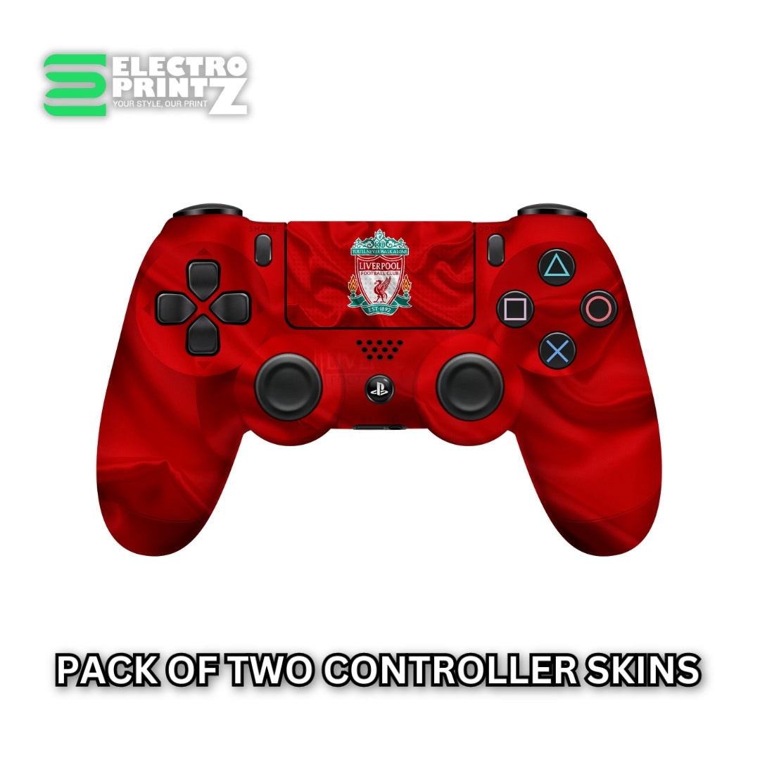 Liver Pool PS4 Controller skin 2X - controller skins