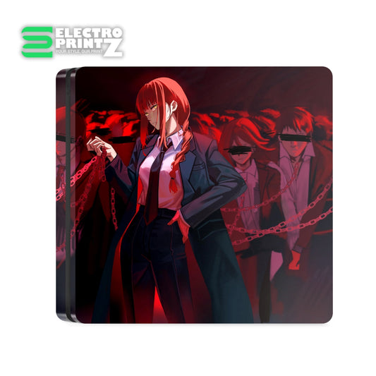 Makima Chainsaw Man PS4 console Skin - console skins