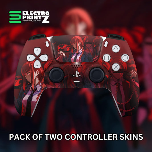 Makima PS5 Controller Skins 2x - controller skins