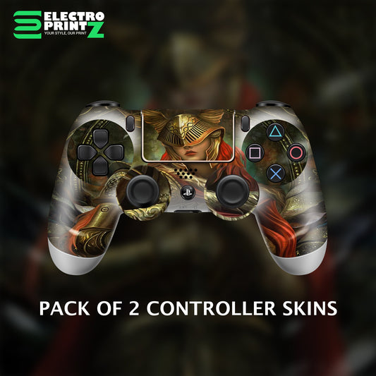 Melina Girl Warrior PS4 Controller Skin 2x - controller skins