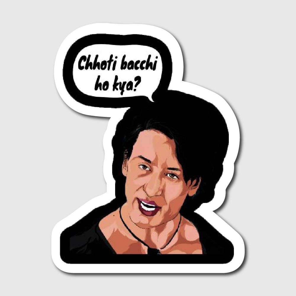 Choti Bachi Ho Kya Sticker