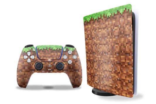 PS5 Minecraft Dust Combo Skin