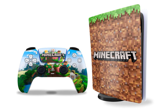 PS5 Minecraft Combo Skin