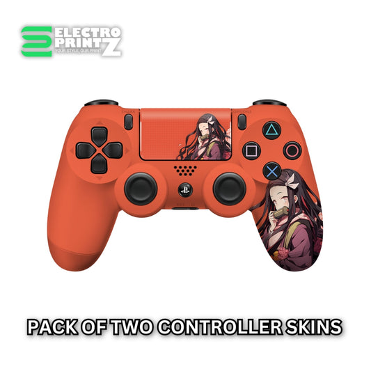 Nezuko PS4 Controller Skins 2x - controller skins