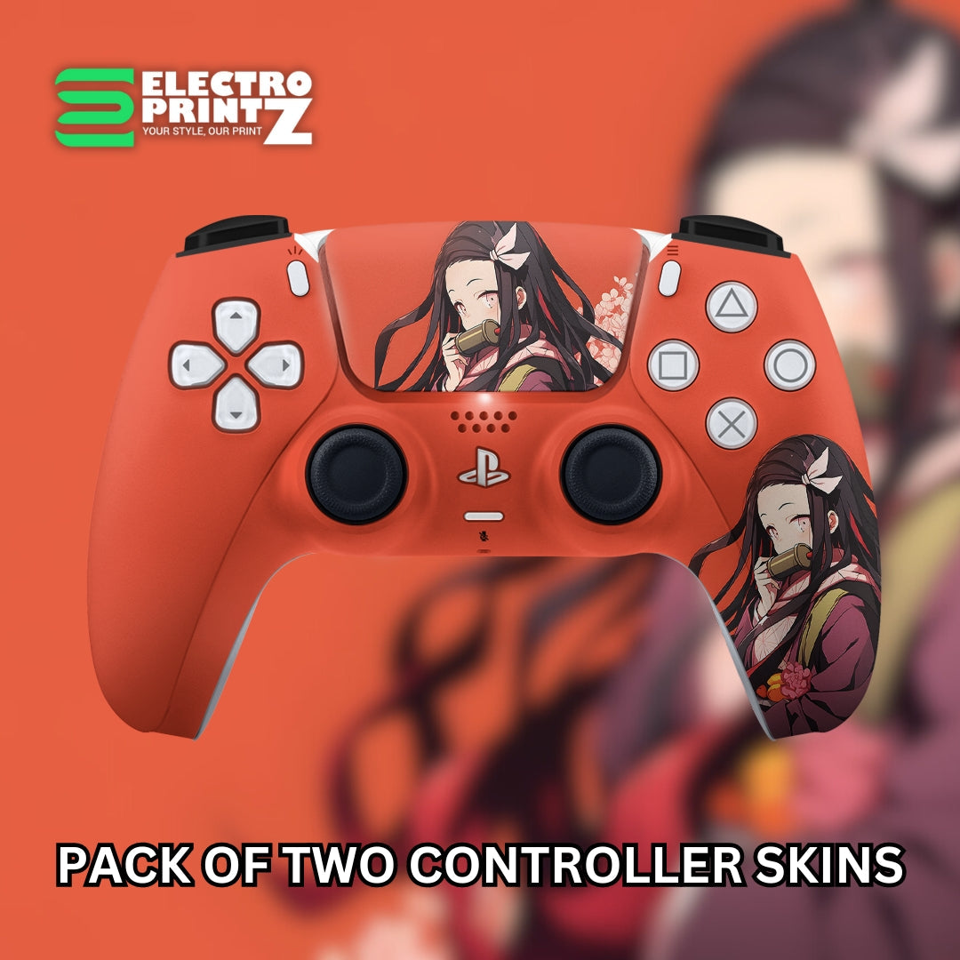 Nezuko PS5 Controller Skins 2x - controller skins