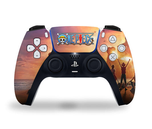 PS5 One piece live action Controller skin 2x