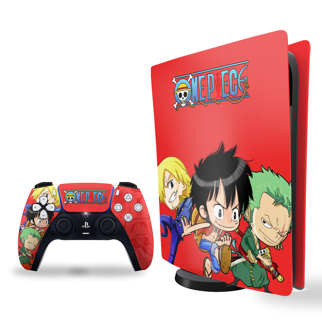 PS5 One piece chibbi style skin Combo 