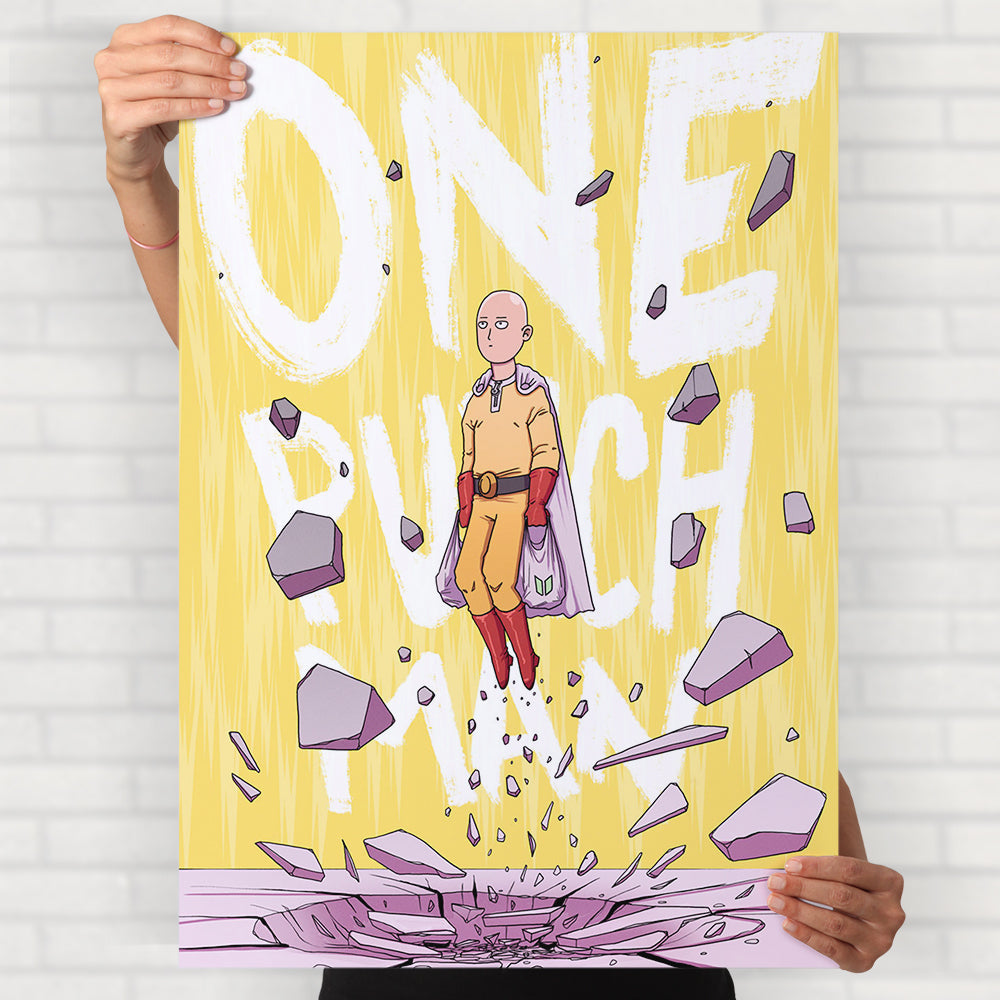 One Punch Man Anime Poster