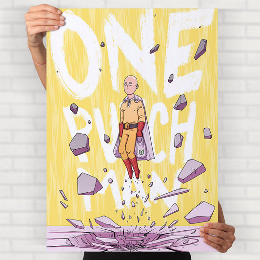 One Punch Man Anime Poster