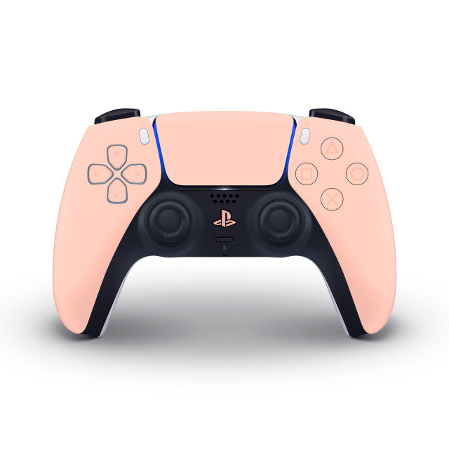 Pale Apricot PS5 Controller Skin 2x - controller skins