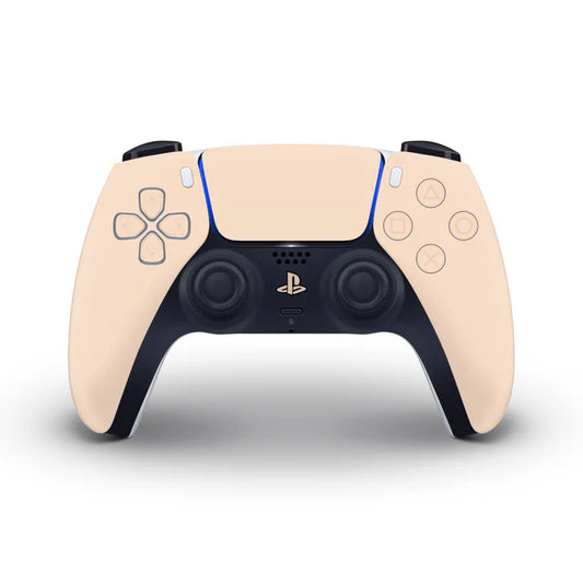 Pastel Almond PS5 Controller Skin 2x - controller skins