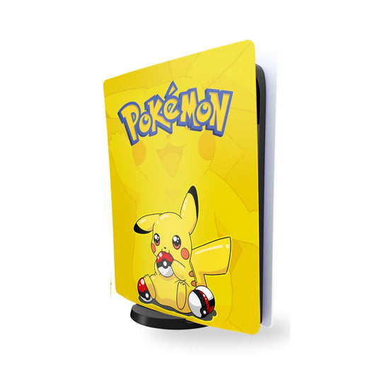 PS5 Pikachu Console skin