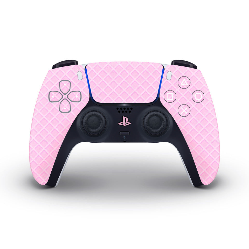 Pink Wafer PS5 Controller Skin 2x - controller skins