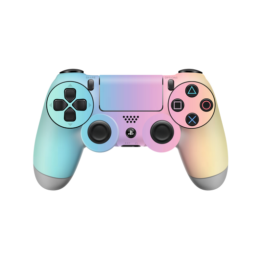 PS4-pink-and-cyan-gradient-controller-wraps/decals