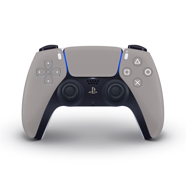 Platinum Grey PS5 Controller Skin 2x - controller skins