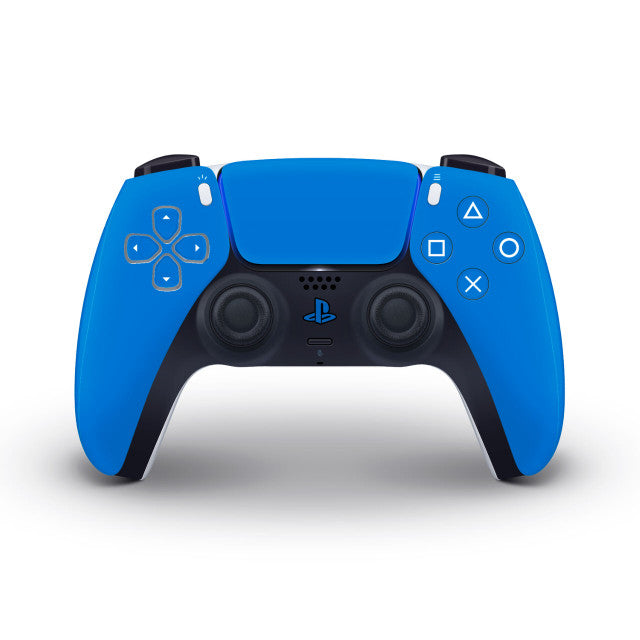 Player Blue PS5 Controller Skin 2x - controller skins