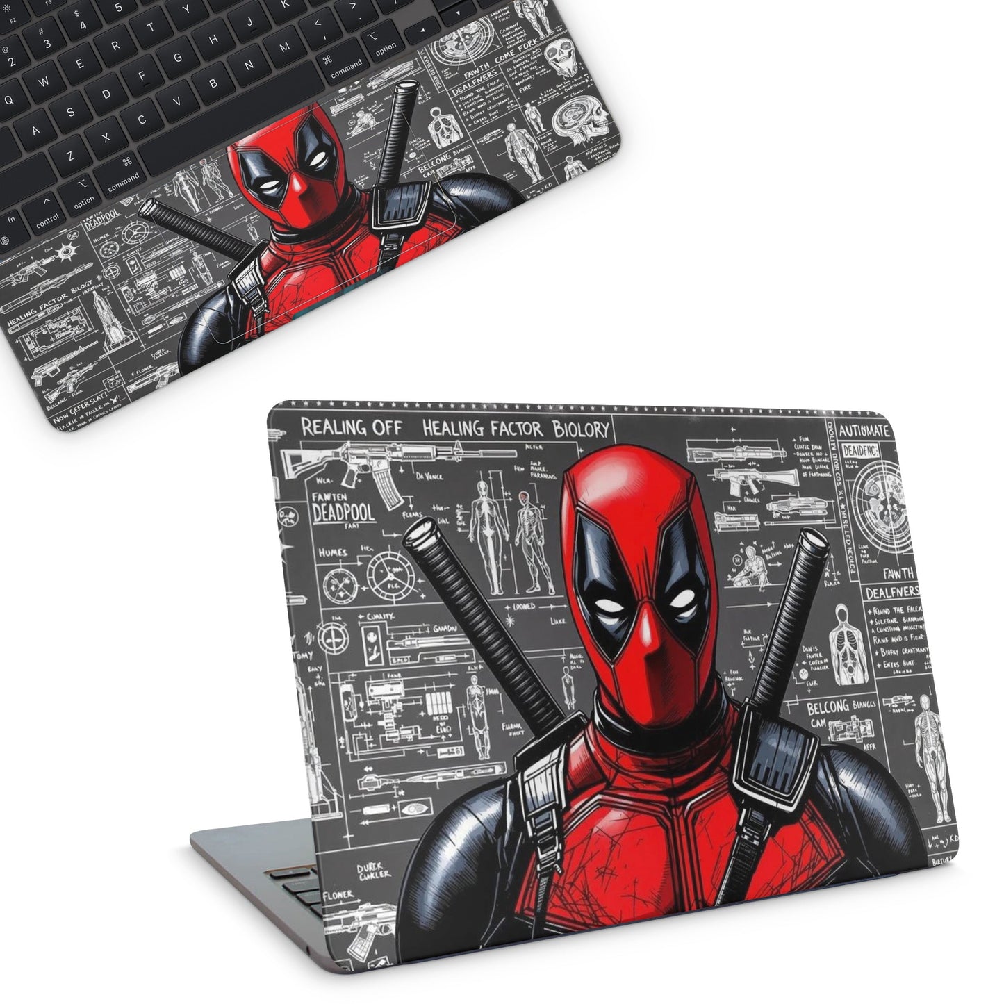 Marvel Deeadpool Macbook Skin