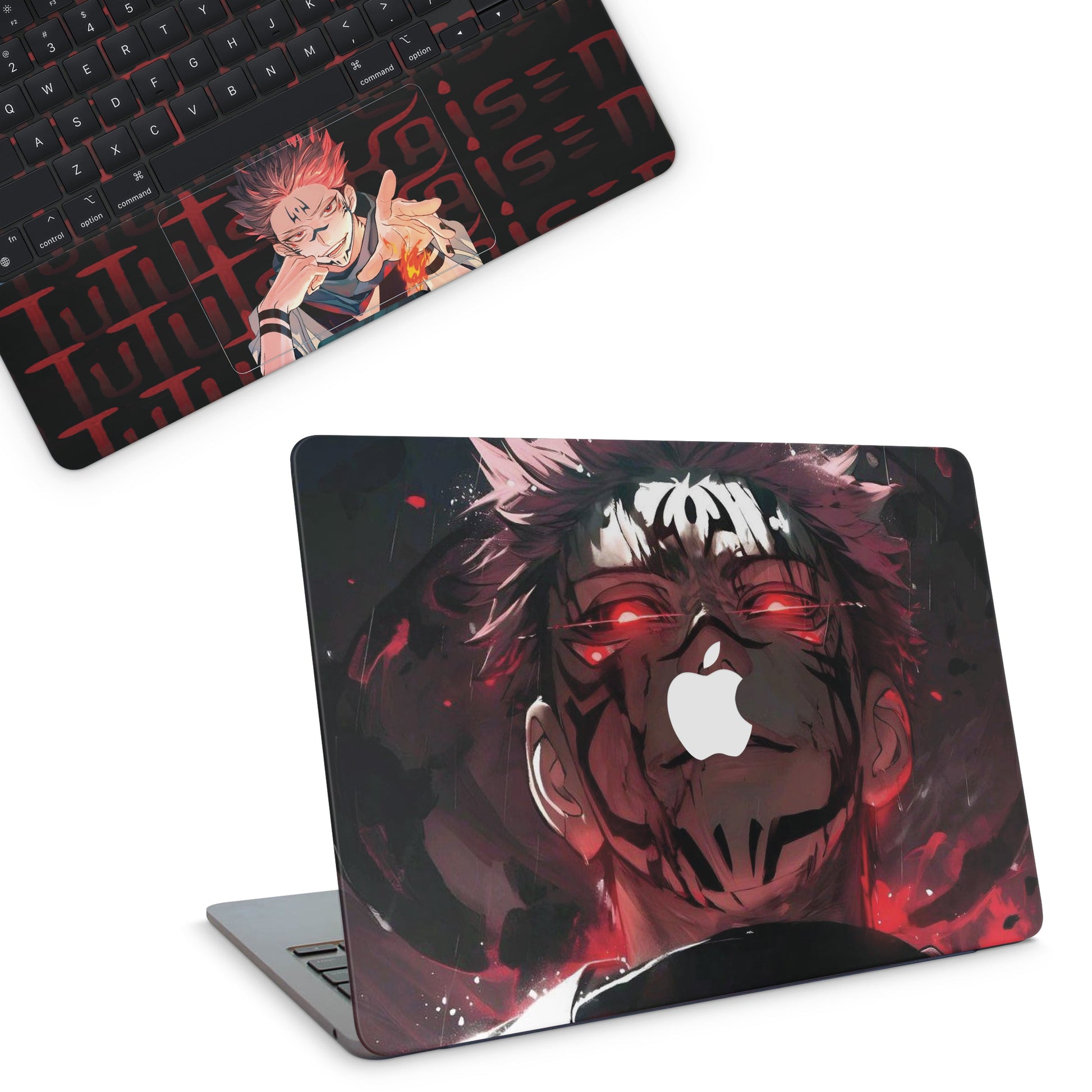 Macbook Skin With Jujutsu Kaisen Sukuna Top