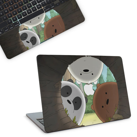We Bare Bear Macbook Skins