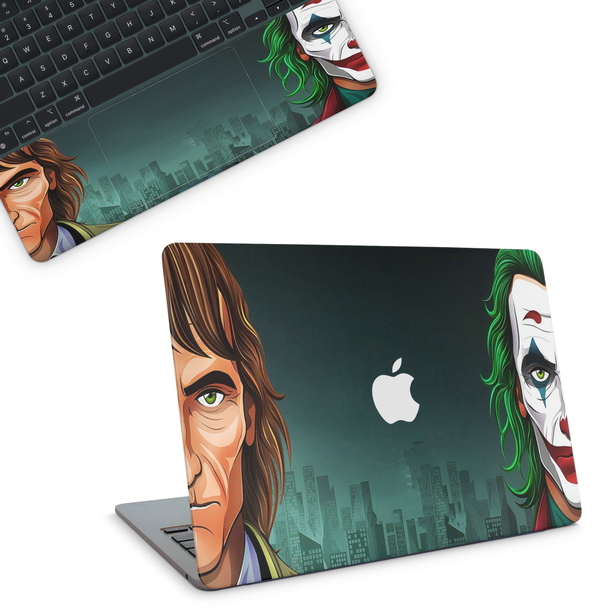Macbook Skin - Joker theme design (top)