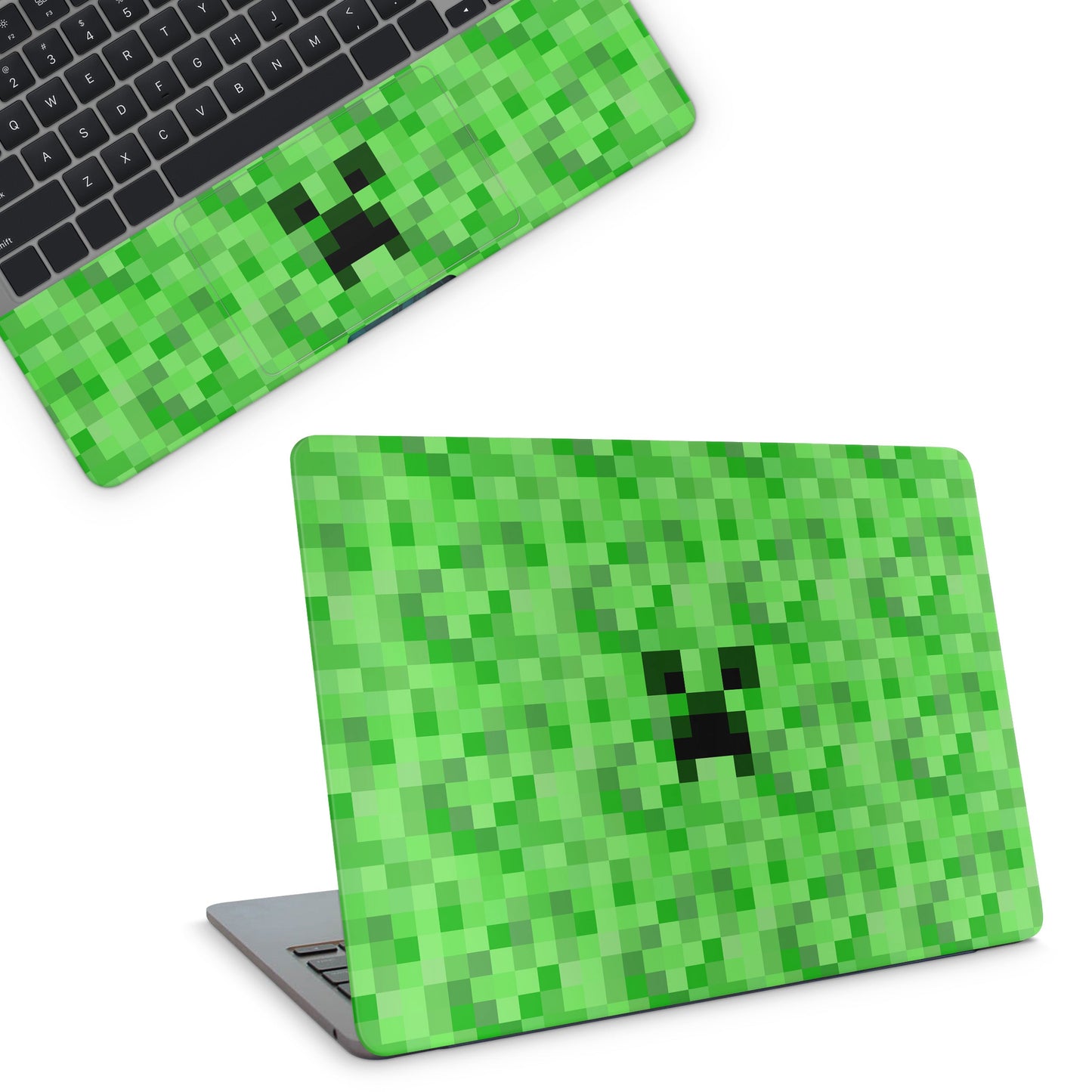 minecraft creeper laptop skin