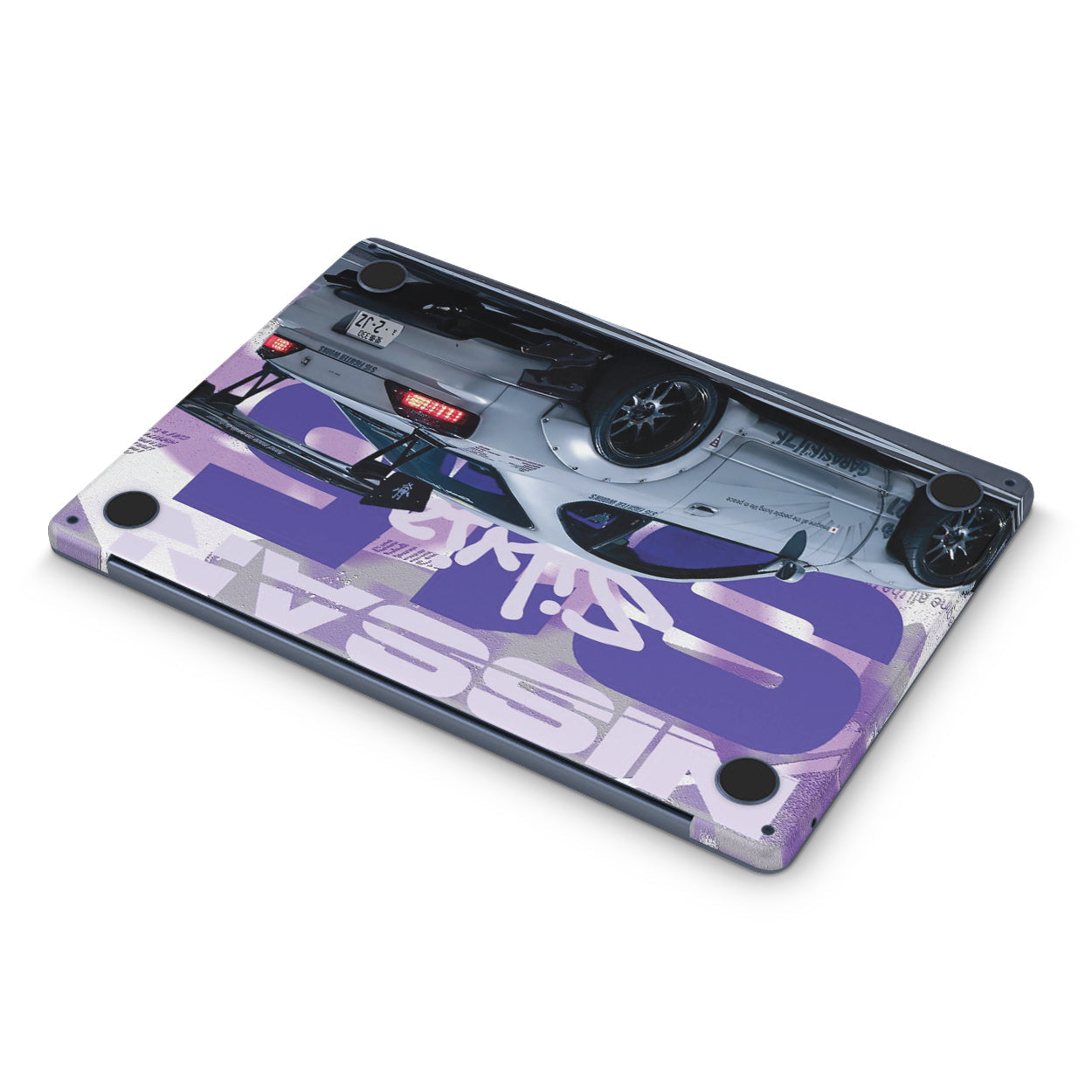 macbook skin - nissan s15 design on macbook bottom