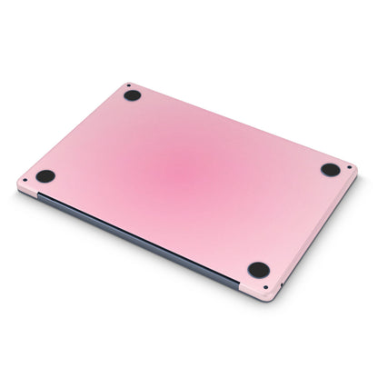 Macbook Skin - Pink Gradient Skin on Macbook bottom