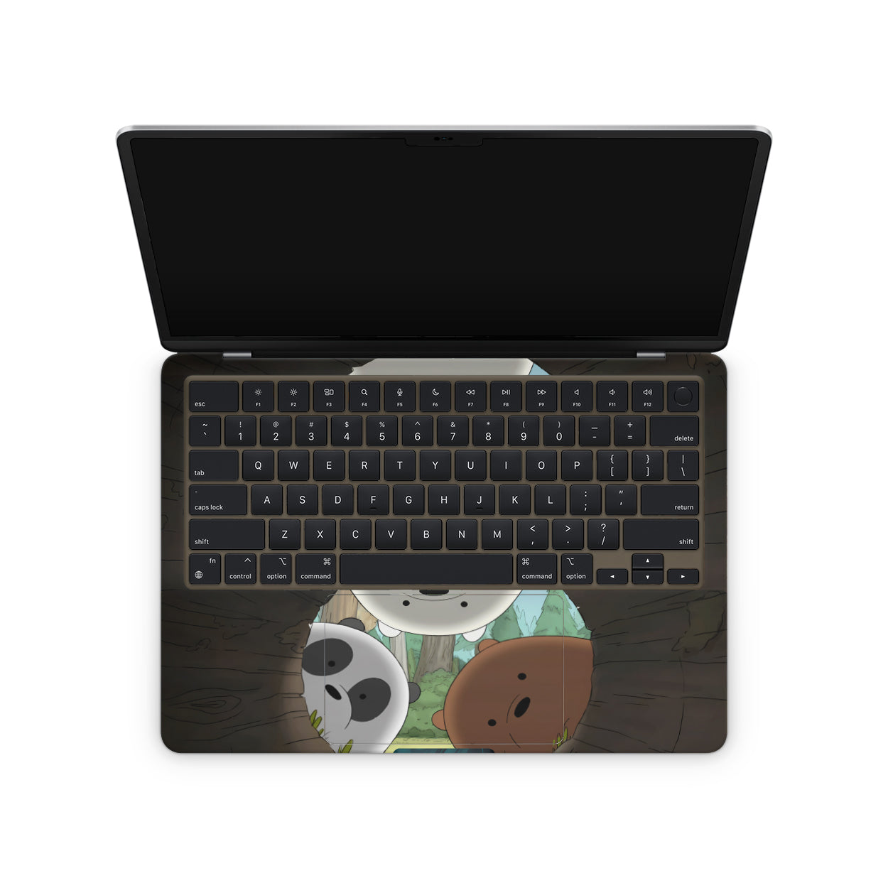 We Bare Bear Macbook Skins